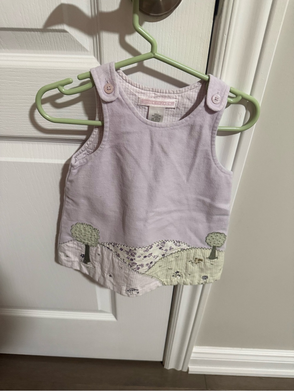 Janie and Jack Lavender Dress 3-6 months